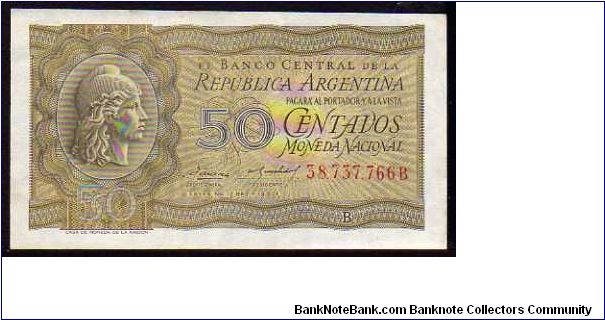 50 Centavos__
Pk 261 Banknote