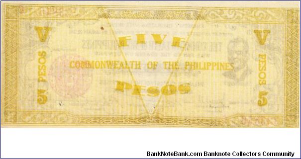 Banknote from Philippines year 1942
