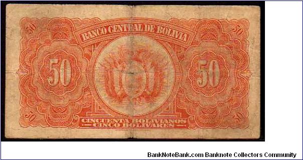 Banknote from Bolivia year 1928