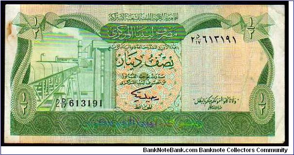 1/2 Dinar
Pk 43a Banknote