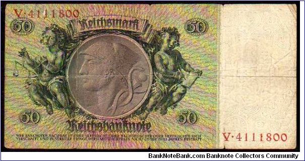 Banknote from Germany year 1933