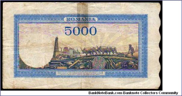 Banknote from Romania year 1943