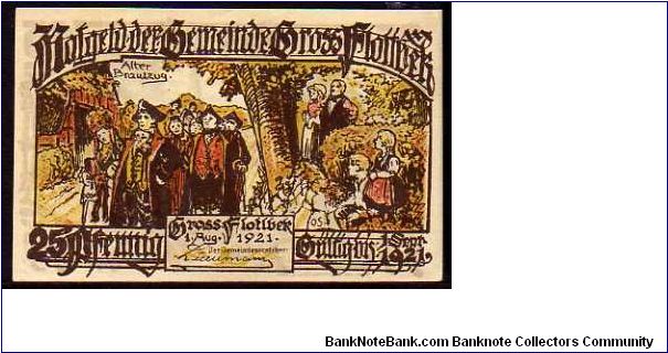 Banknote from Germany year 1921