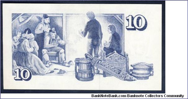 Banknote from Iceland year 1981