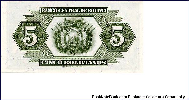 Banknote from Bolivia year 1928