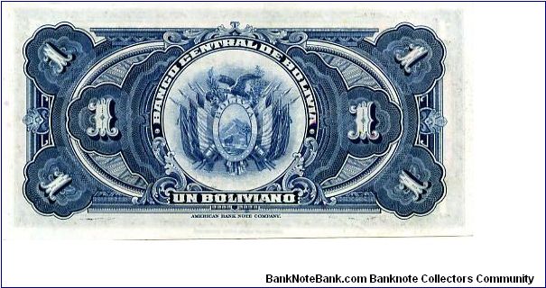 Banknote from Bolivia year 1928