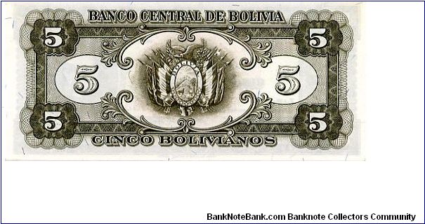 Banknote from Bolivia year 1945