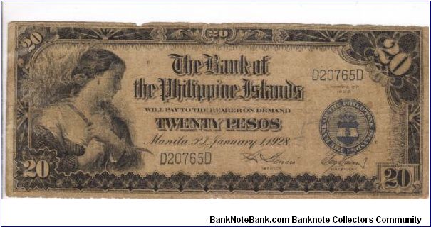 PI-18 Will trade this note for notes I need. Banknote