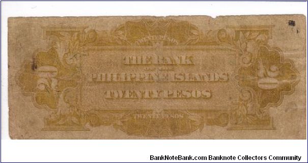 Banknote from Philippines year 1928