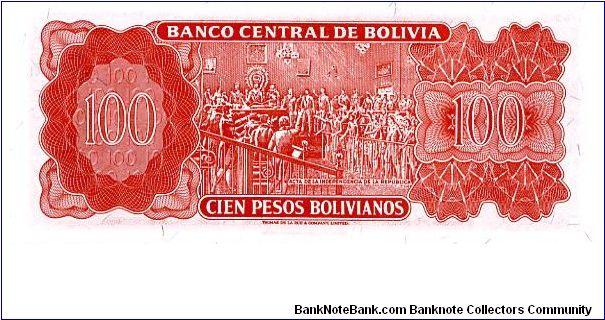 Banknote from Bolivia year 1962