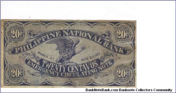 Banknote from Philippines year 1917