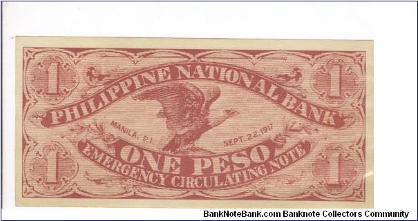 Banknote from Philippines year 1917