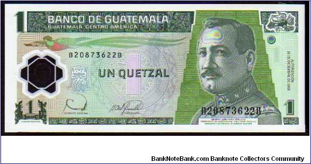 1 Quetzal       
Pk New
---------
20-December-2006
--------- Banknote