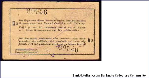 Banknote from Germany year 1916