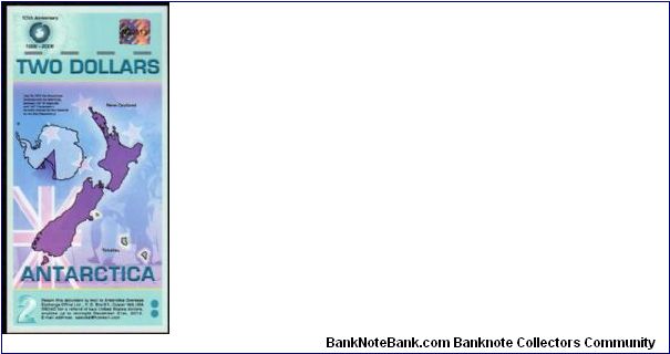 Banknote from Exonumia year 2007