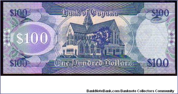Banknote from Guyana year 2006