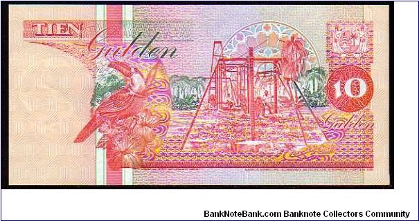 Banknote from Suriname year 1996