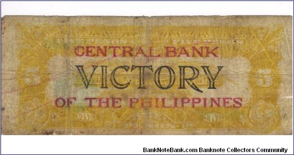 Banknote from Philippines year 1949