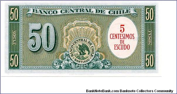 Banknote from Chile year 1960