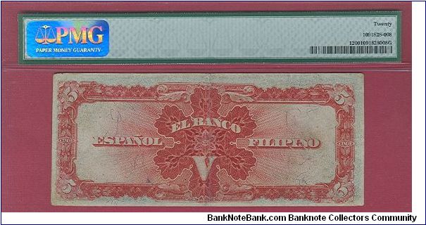 Banknote from Philippines year 1908