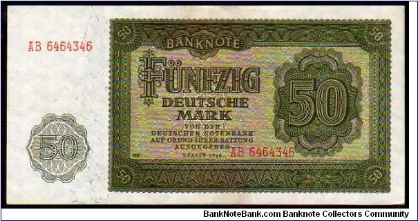 (German Democratic Republic)

50 Mark
Pk 14b

(Radar) Banknote