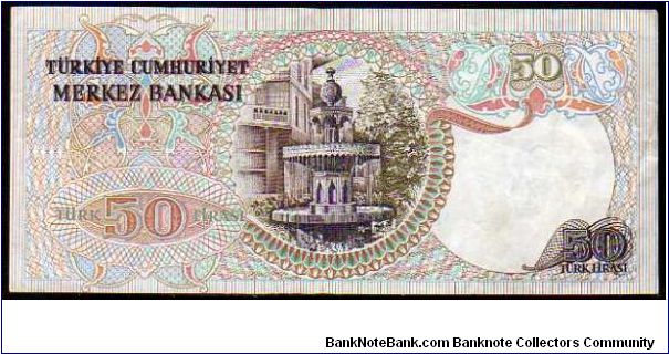 Banknote from Turkey year 1976