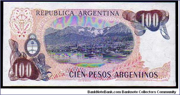 Banknote from Argentina year 1983