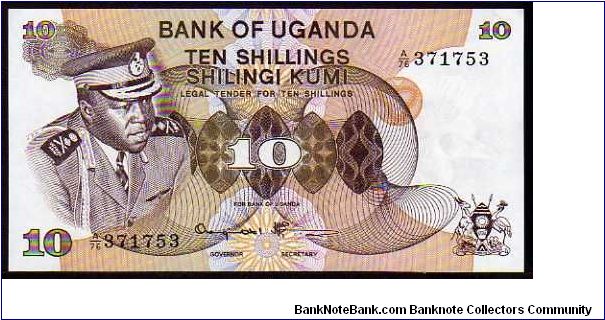 10 Shillings
Pk 6c Banknote