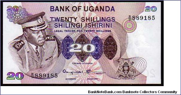 20 Shillings
Pk 7c Banknote