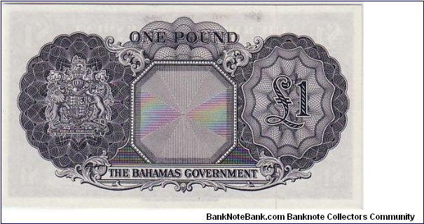 Banknote from Bahamas year 1953