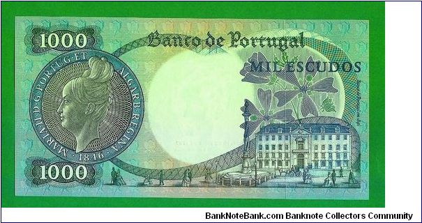 Banknote from Portugal year 1967