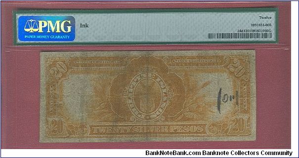 Banknote from Philippines year 1908