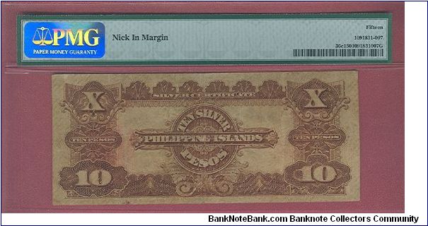 Banknote from Philippines year 1912