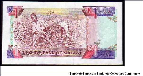 Banknote from Malawi year 1992