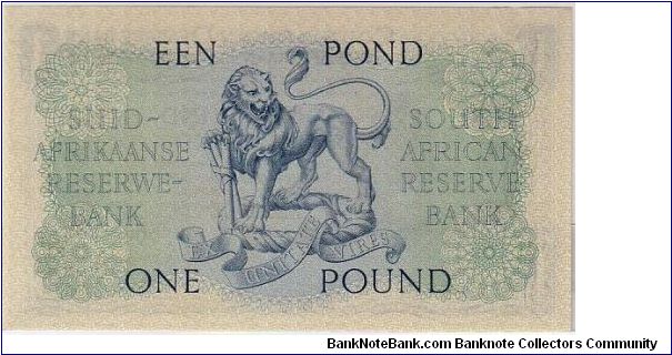 Banknote from South Africa year 1955
