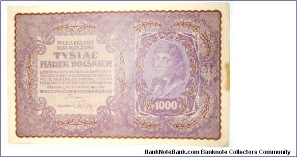 1000 marek polski Banknote