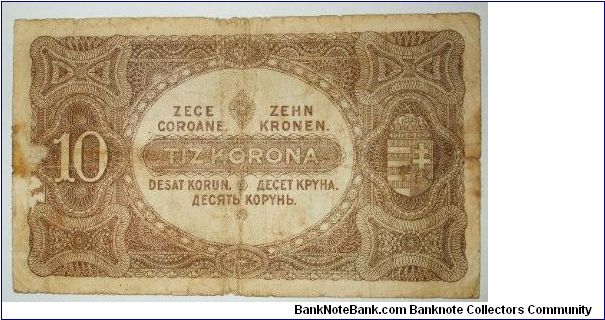 Banknote from Hungary year 1920