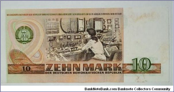 Banknote from Germany year 1971