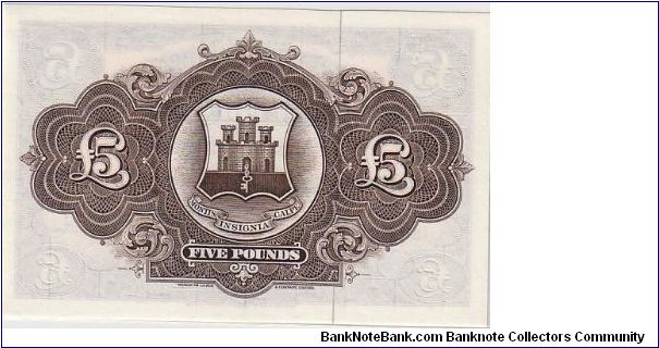 Banknote from Gibraltar year 1975