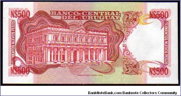 Banknote from Uruguay year 1991