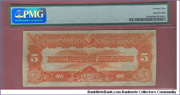 Banknote from Philippines year 1918