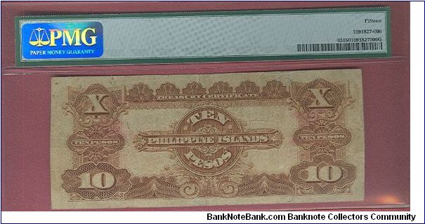 Banknote from Philippines year 1918