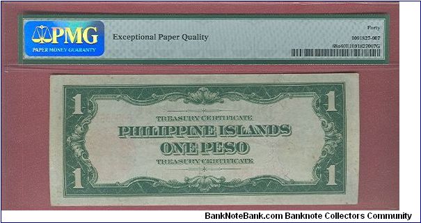 Banknote from Philippines year 1924