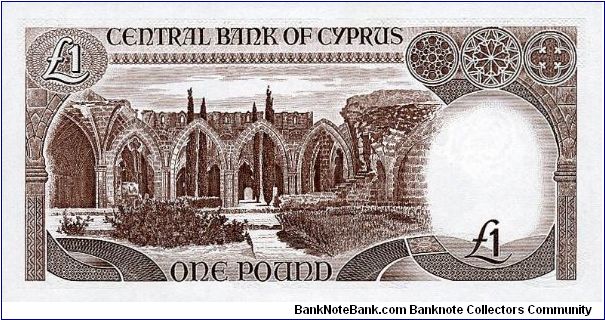 Banknote from Cyprus year 1988