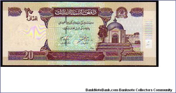 20 Afghanis__

Pk 68 Banknote