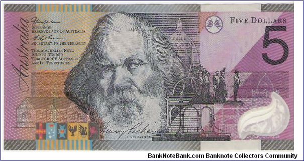 Banknote from Australia year 2003