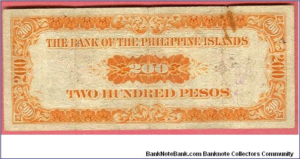 Banknote from Philippines year 1928