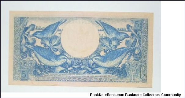 Banknote from Indonesia year 1959