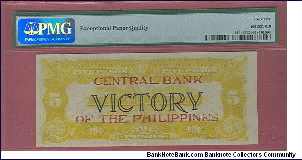 Banknote from Philippines year 1949