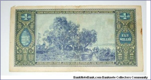 Banknote from Hungary year 1946